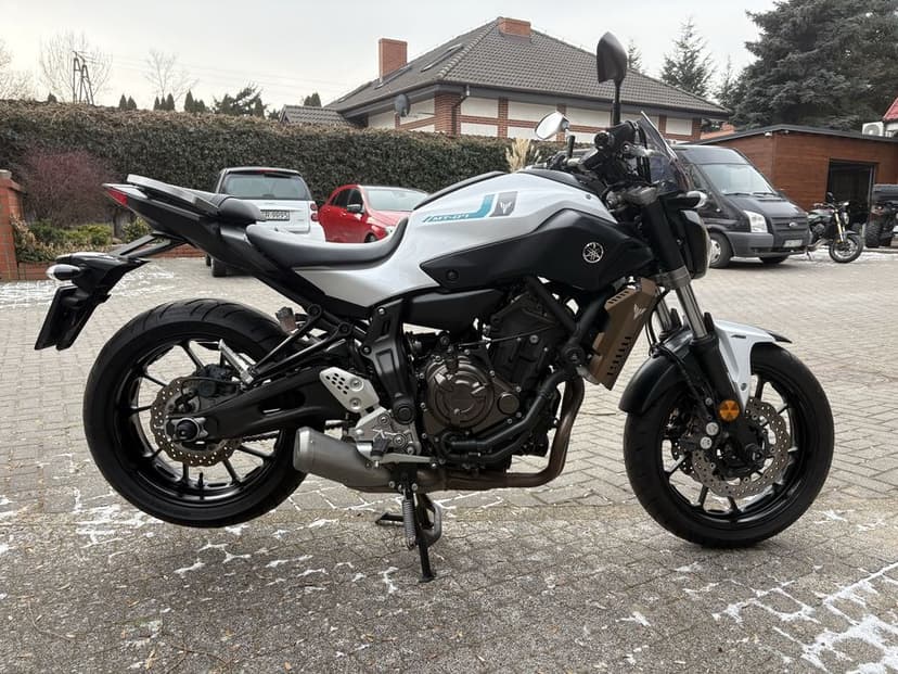 Yamaha MT 07 ABS 17tys km Bezwypadkowy Oryginał Transport Dodatki Pole