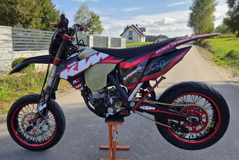 KTM exc 450 generalny remont supermoto sm super moto