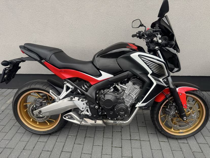 Honda cb 650 piekna kolorystyka