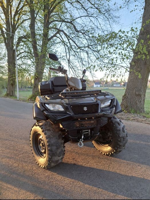 Suzuki kingquad 500 Wyciągraka, Led
