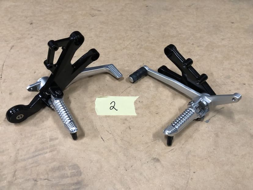 Bmw s1000rr Sety Przód Kierowcy Set Lewy Prawy Podnóżek Dzwignia