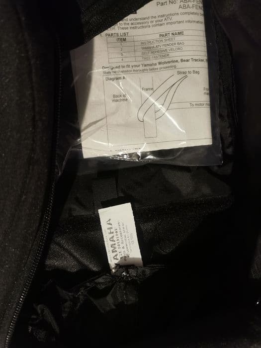 Yamaha grizzly torba sakwa bagażnik oryginał