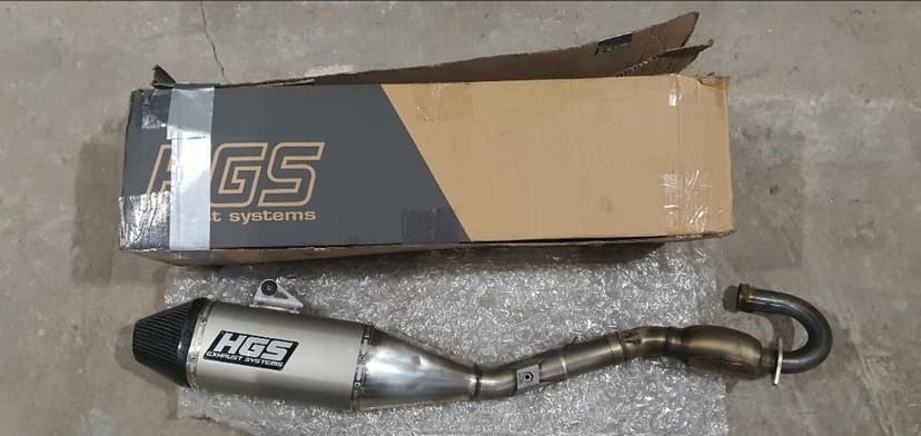 KXF250 Wydech HGS Carbon do Kawasaki  KX250F