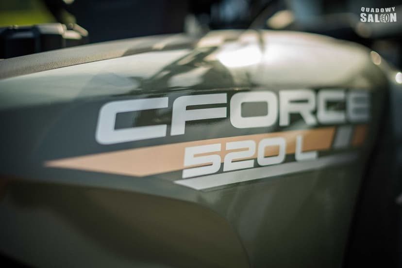 Wyprzedaż Quad Cf Moto 520 L eps Model 2025 od Quadowy Vlog
