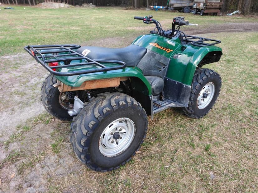 Yamaha Grizzly 450 irs 4x4 Blokada dyfra