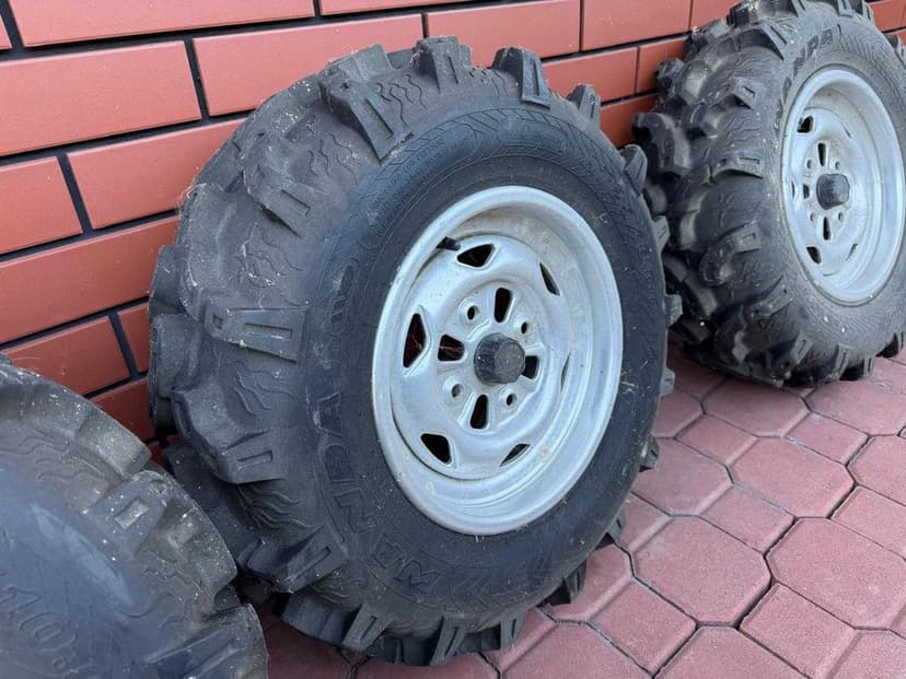 Koła 4szt do quada opony Wanda AT25 felgi aluminium Honda Rincon 680