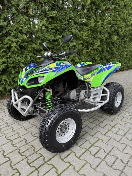 Kawasaki KFX 700*Dokumnety*podłogi*V2*hak transport yfz ltz raptor