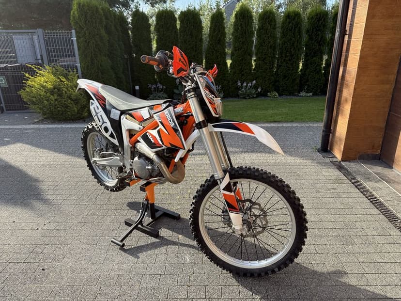 KTM enduro cross 250 R 2T zarejstrowany