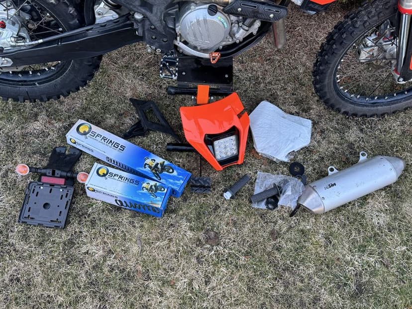 Ktm exc 350 82mth Zarejestrowany/Ubezpieczony