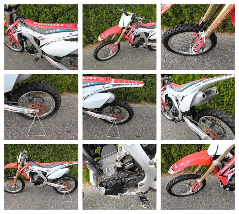 Honda CRF 250, 2016 r. NOWA OPONA, transport,  raty na oświadczenie!