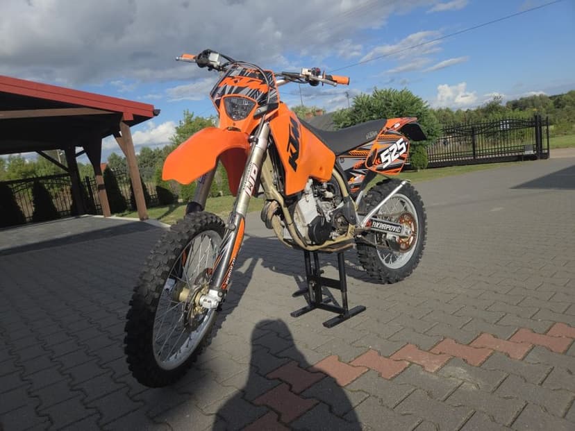 KTM EXC 525/ 450 RFS Stan BDB Zarejestrowany