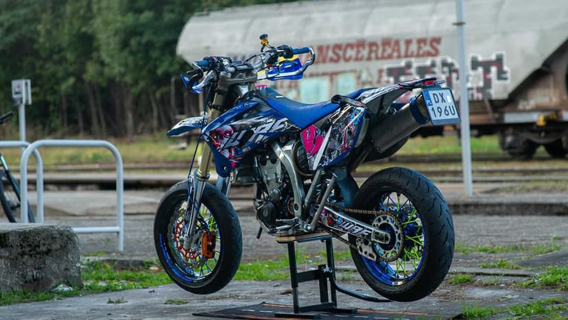 Yamaha WR450F – Supermoto – 2008 r. – gotowa do jazdy