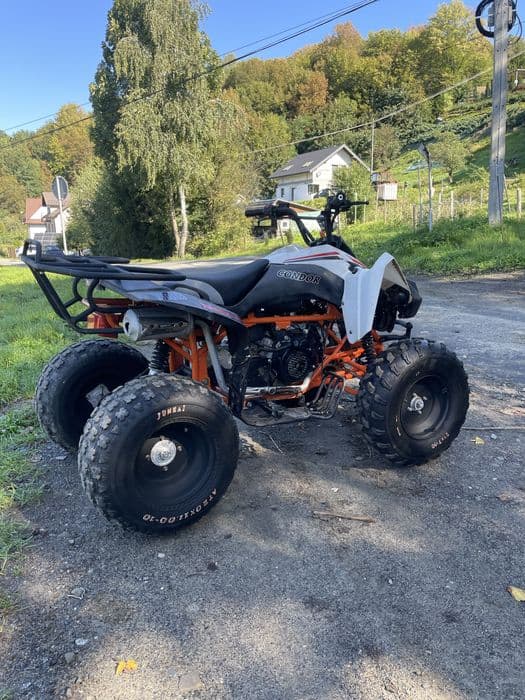 Quad 250 cc Varia automat 1+R super stan duża rama