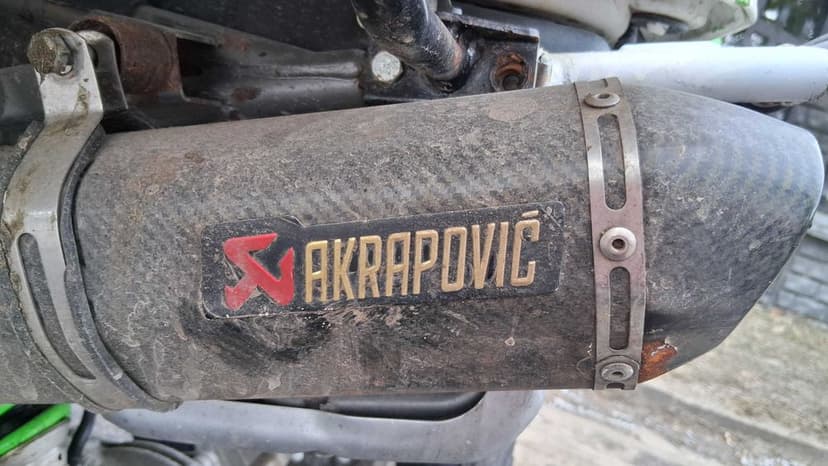 Kawasaki KFX 700 homologacja neftabry alu xenon AKRAPOVIC nowe opony