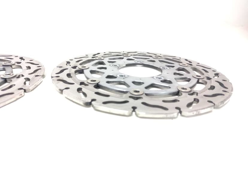 KAWASAKI ZX-6R ZX6R 636 Tarcza Tarcze Hamulcowe Przód Jak Nowe 05-06