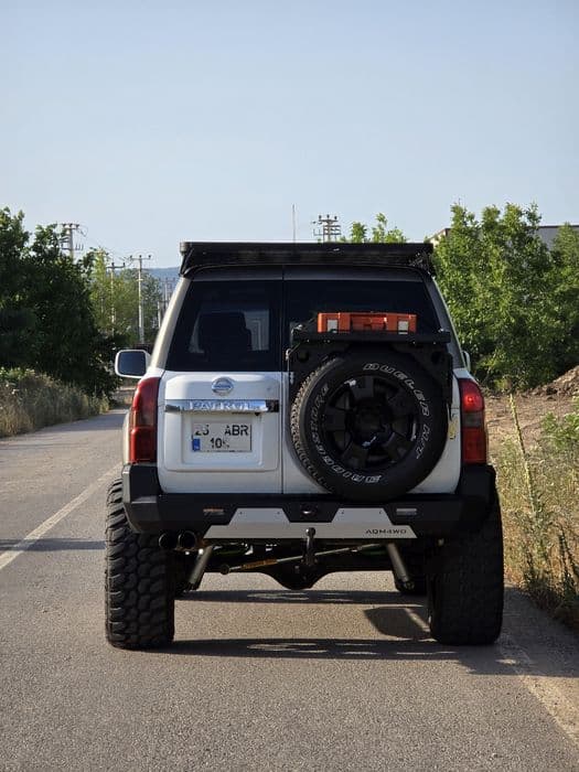 Zderzak tylny stalowy tył Offroad 4x4 Nissan Patrol Y61