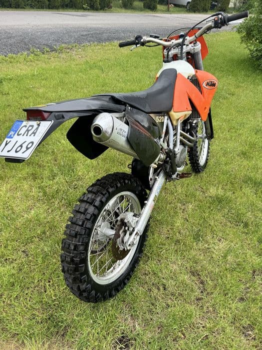 KTM EXC 520 Zarejestrowany!!!