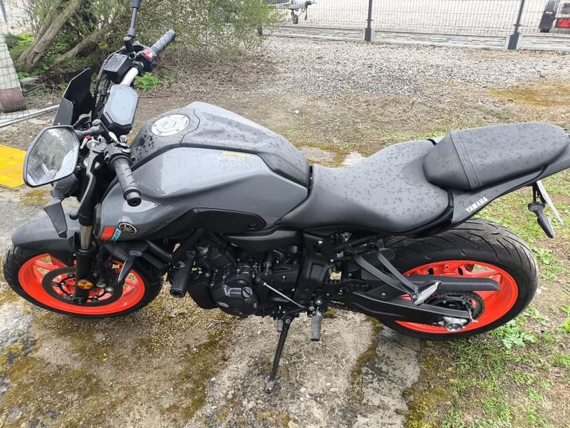 Yamaha MT07 przygotowana do sezonu
