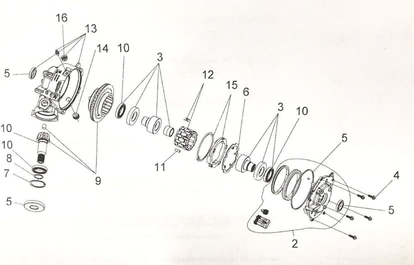 Polaris SPORTSMAN / SCRAMBler / RZR most dyfer KOSZ nowy ORYGINAŁ