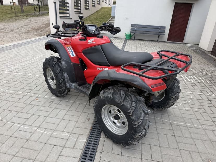 Honda trx 420 rancher 4x4 IRS niezalerzne zawieszenie tanio
