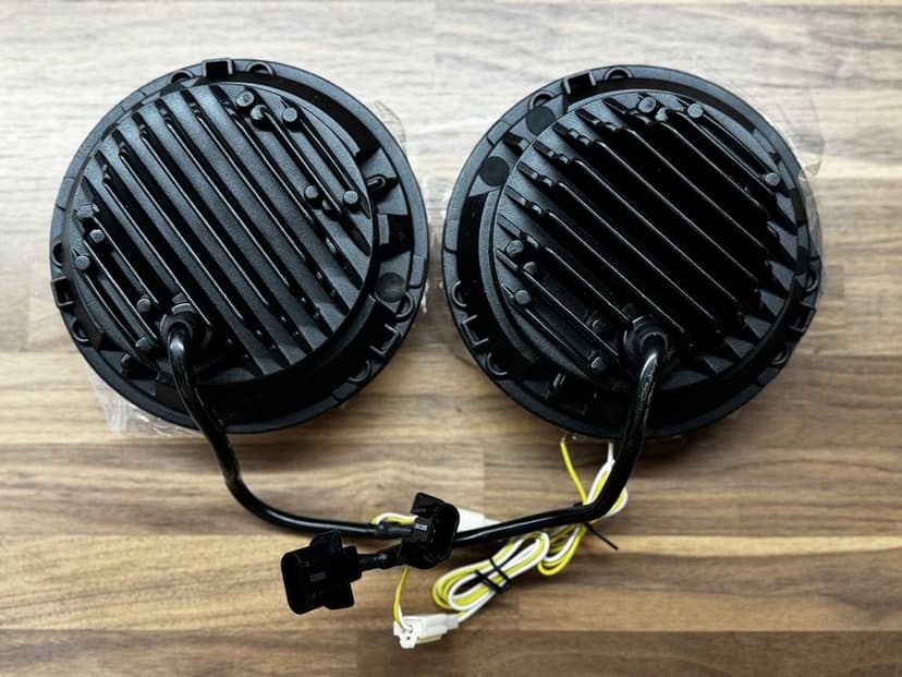 Halogeny , Lampy Led Jeep Wrangler 7” Nowe 2szt