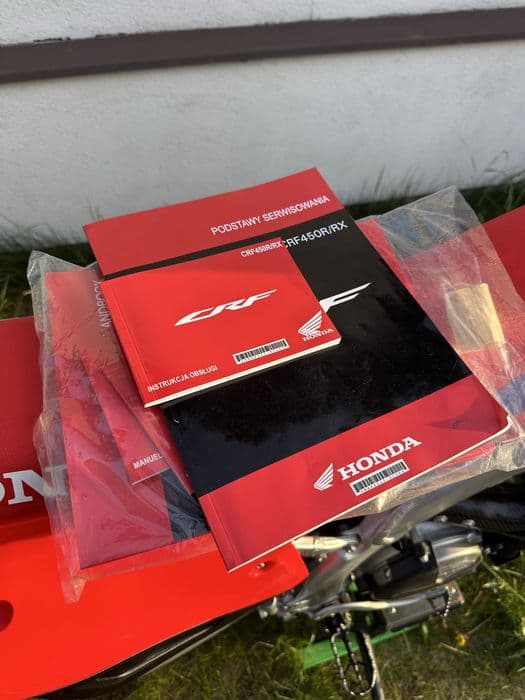 Honda CRF 450 R 2023 tłumik fmf 4.1 koła na piach xtrig 66mth