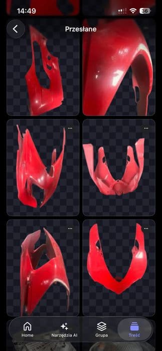 Ducati Panigale 899 ogon łącznik wypełnienie