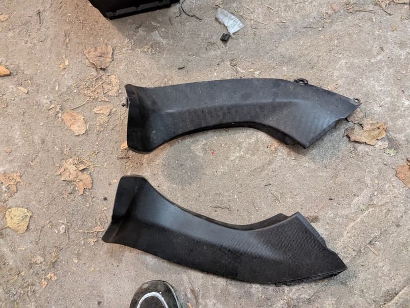 Plastiki owiewki Prawe Kawasaki ninja ZX 10r 2007  czasza owiewka zx1