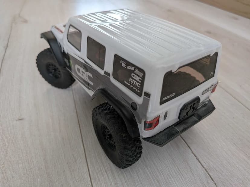 Model RC 1:24 Axial SCX24 Jeep Wrangler
