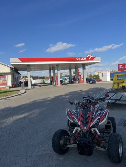 Yamaha Raptor 350 – swap CB500 | dużo modyfikacji | gotowy do jazdy