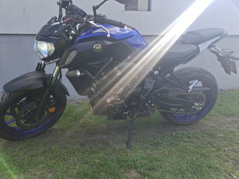 Yamaha mt07 a2 35kw 13tys km