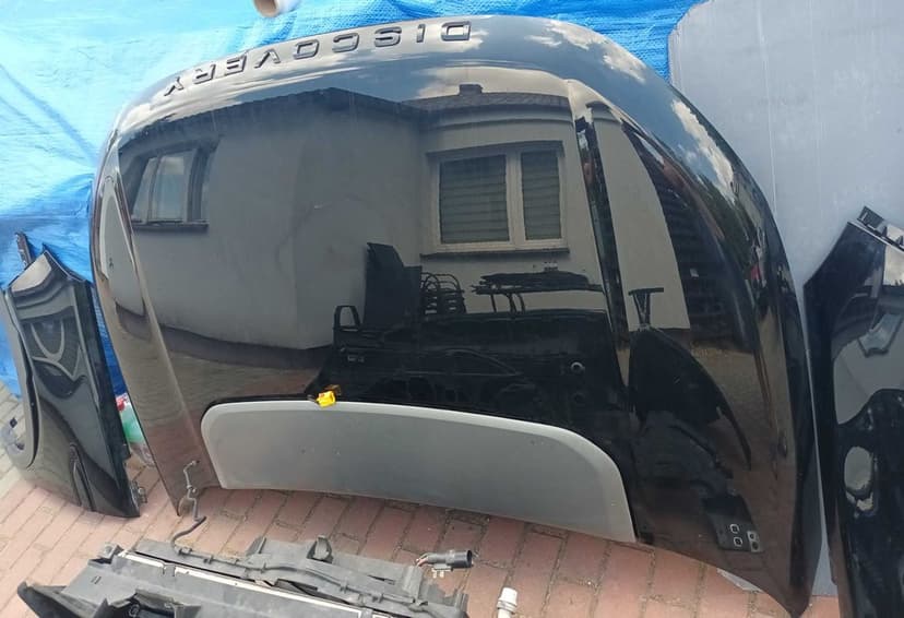 Maska zderzak lampy Chłodnice przód  Land Rover Discovery Sport l550
