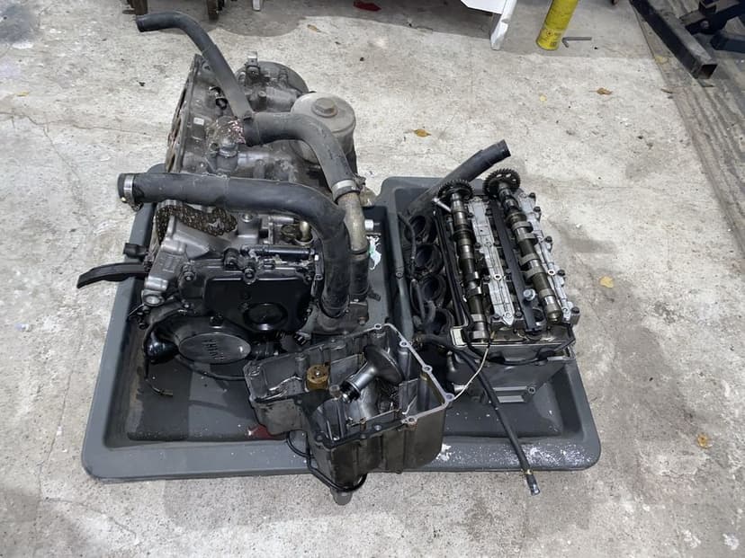 Sprzedam silnik z yamaha r6 rj03 niska kompresja