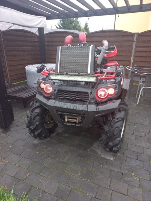 Quad kawasaki kvf750 zarejestrowany i doinwestowany