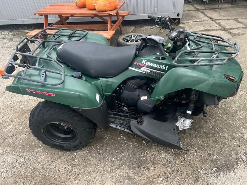 Quad kawasaki kvf 650 4x4 w całości na części