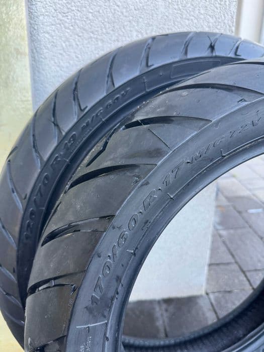 Opony motocyklowe Pirelli Scorpion Trail II 600km przebiegu. bmw gs