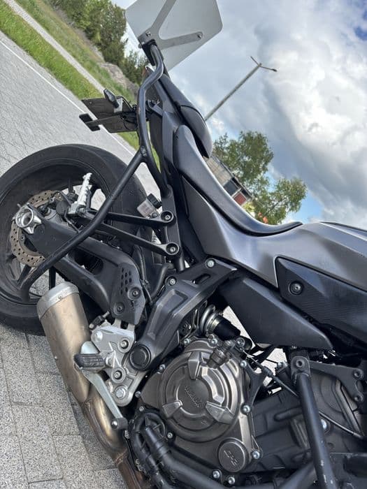 Yamaha MT 07 pełna moc