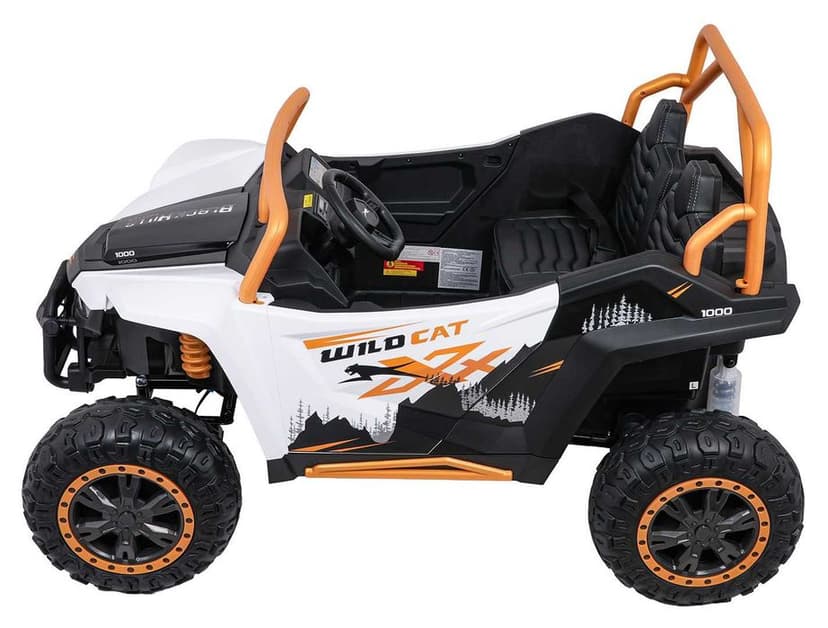 Autko elektryczne dla dzieci Buggy Arctic Cat WILDCAT XX Biały A600