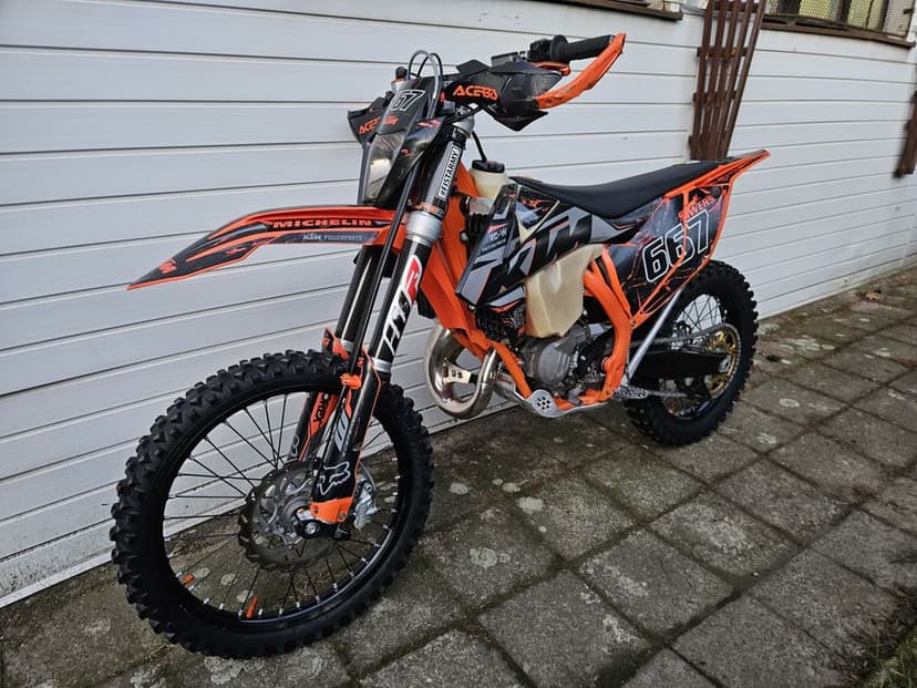 KTM XCW 150 ccm 2018r homologacja, do rejestracji, BDB stan / 125 exc