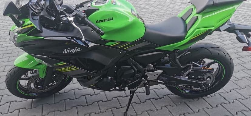 Kawasaki Ninja 650 tylko 4864 KM stan idealny Raty Transport