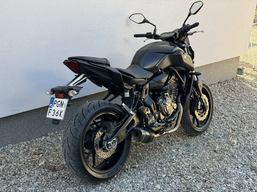 Yamaha MT07 MT-07 2018r A2 zarejestrowany z ABS