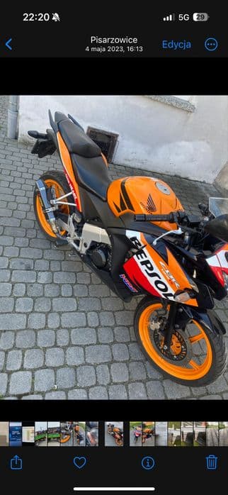 Honda cbr 125 Repsol