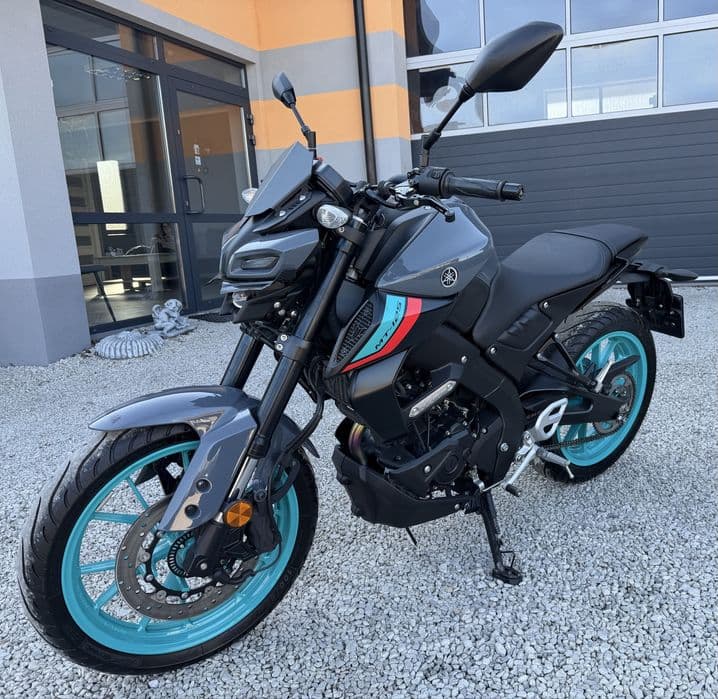 Yamaha MT 125 MTM YZF ABS Jak Nowa Dodatki Sportowy wydech Po Serwisie Ledy Kat B A1 Model 2024r Gotowa na Sezon
