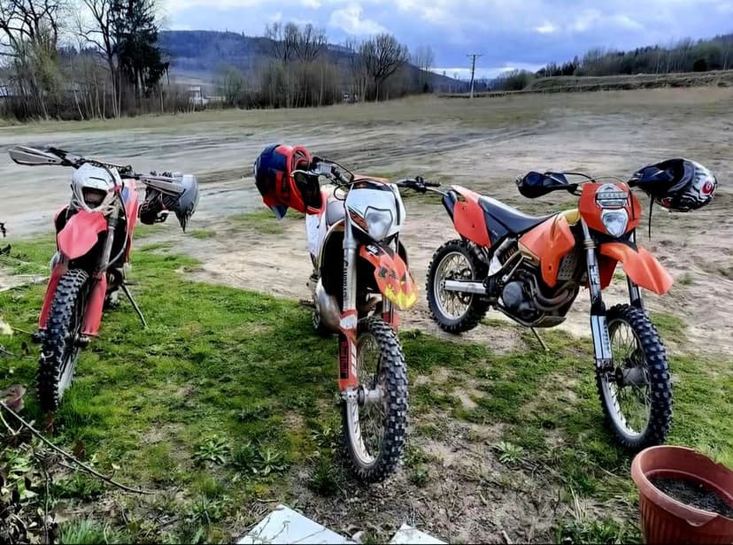 KTM EXC 525 RFS Zarejestrowany