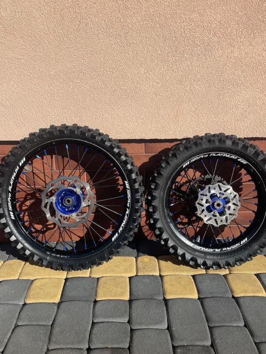 Koła felgi dla KTM 65 SX (DUŻE KOŁA)SM Pro Platinum + Opony 14/17