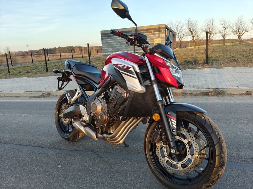 Honda CB 650 F cbf ABS LED lift piękny stan Niemcy  raty