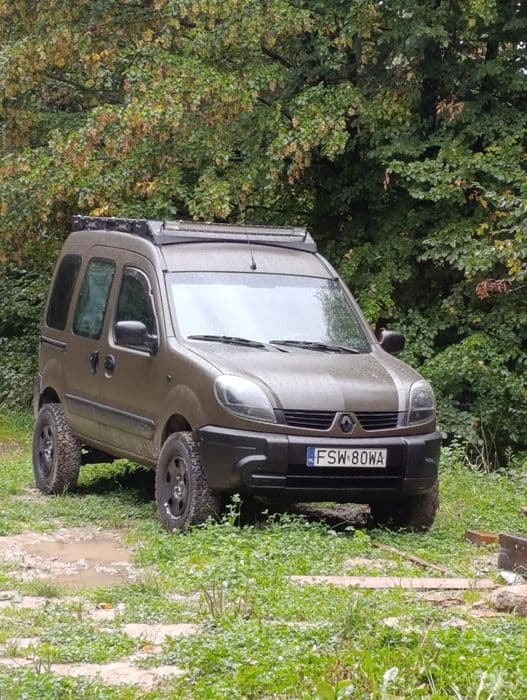 Renault Kangoo wyprawowy 4x4 micro camper