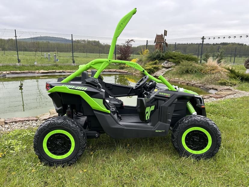 AUTO na akumulator 2-osobowy Pojazd Autko BUGGY 4X200 Watt 24V CAN-AM