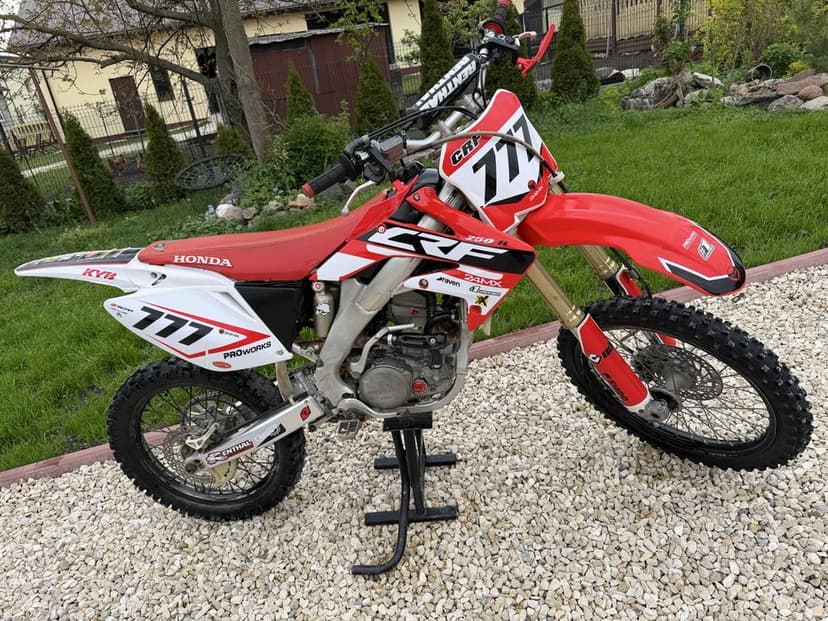 Honda crf 250 2008 jak nowa, dwa wydechy