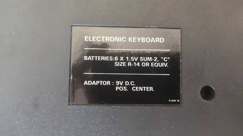 Keyboard FUJIYA MC-33 Stereo